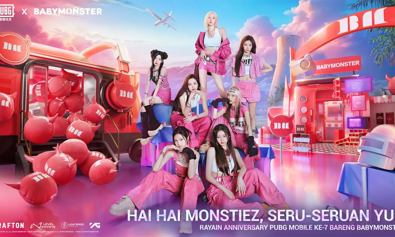 BABYMONSTER Masuk Ke Dunia PUBG MOBILE Lewat Lagu BABY GOT DRIP