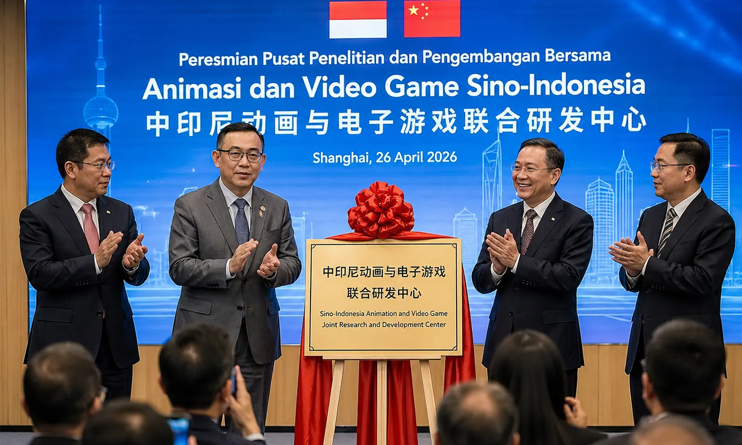 RI China Bangun Pusat Animasi dan Game di Shanghai