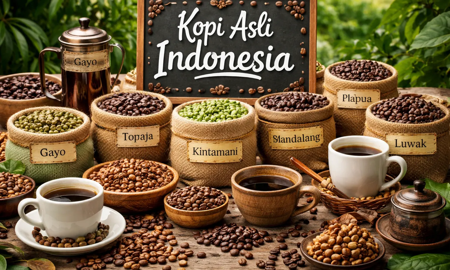 11 Kopi Asli Indonesia yang Kaya Rasa dan Mendunia