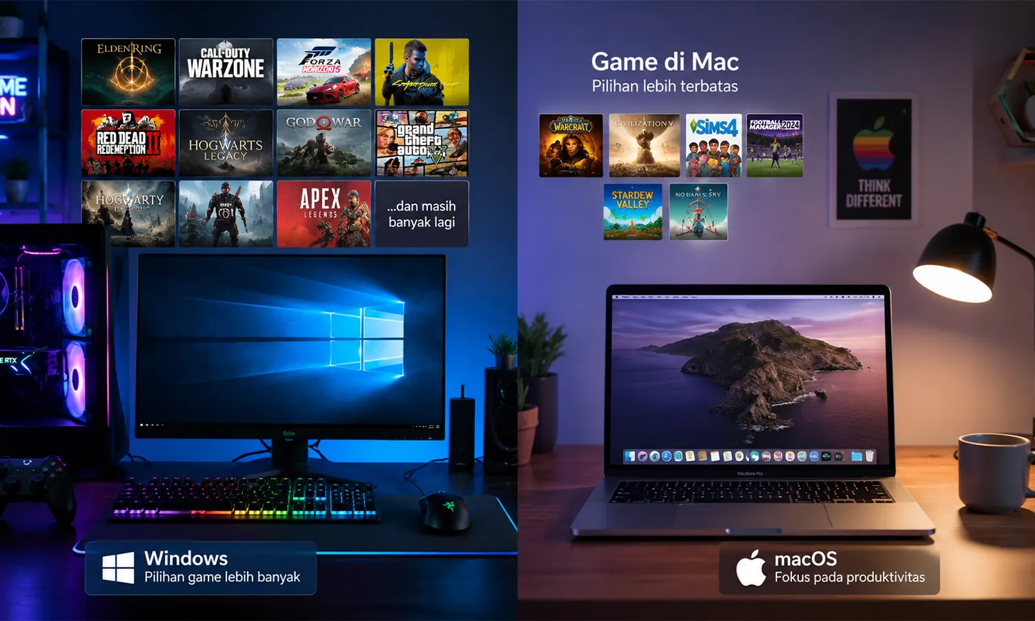 Minim Game di Mac, Ini Alasan Windows Masih Jadi Raja Platform Gaming