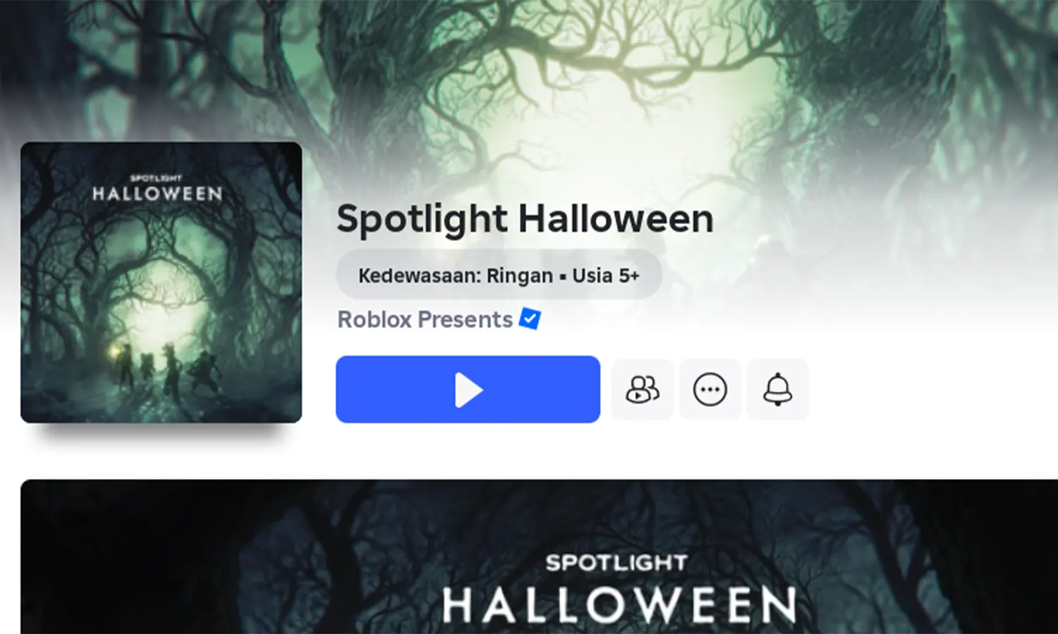 Berburu Hadiah Horor di Roblox! Event Spotlight Halloween 2025 Telah Dimulai