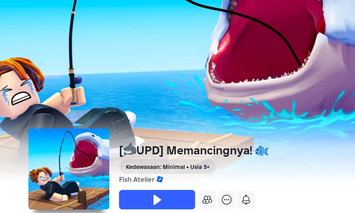 Cara Mendapatkan Bob Shark di Fish It Roblox