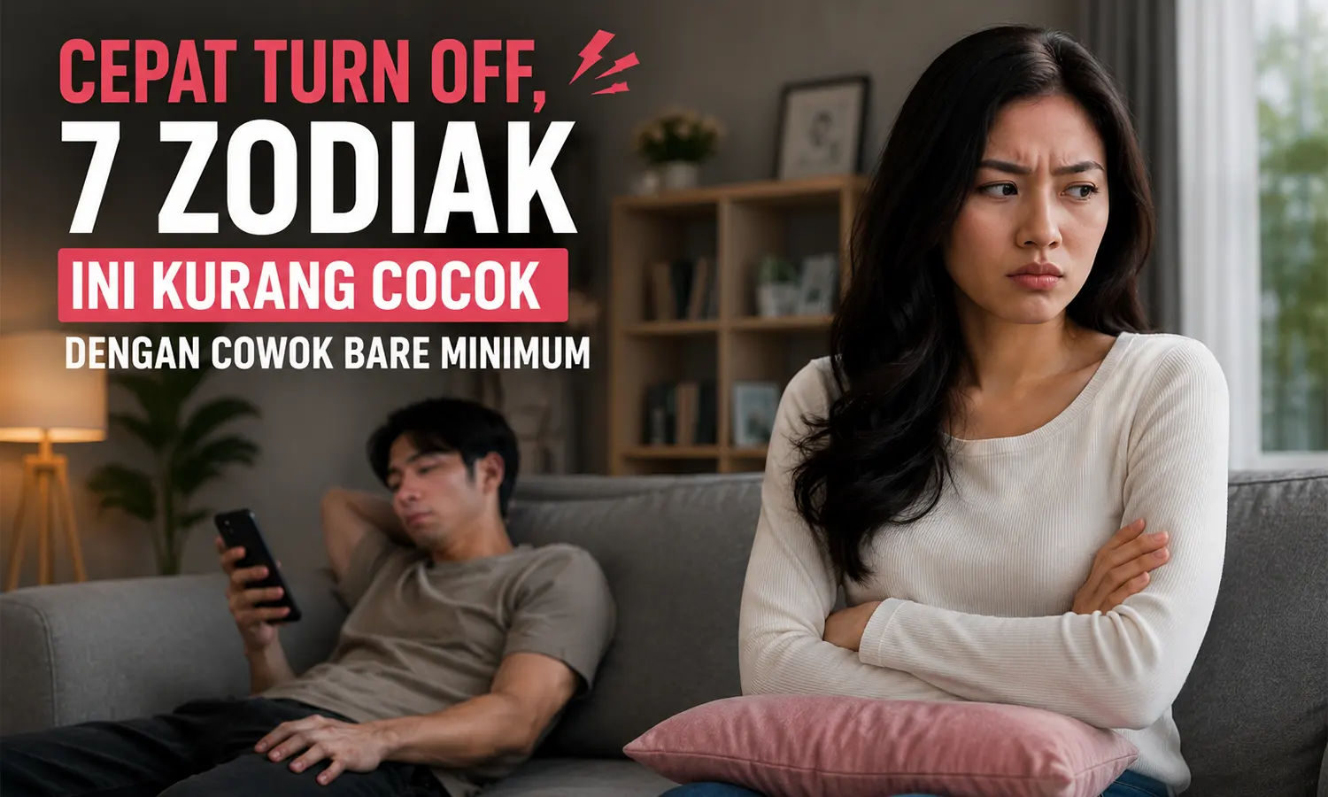 Cepat Turn Off, 7 Zodiak Ini Kurang Cocok dengan Cowok Bare Minimum